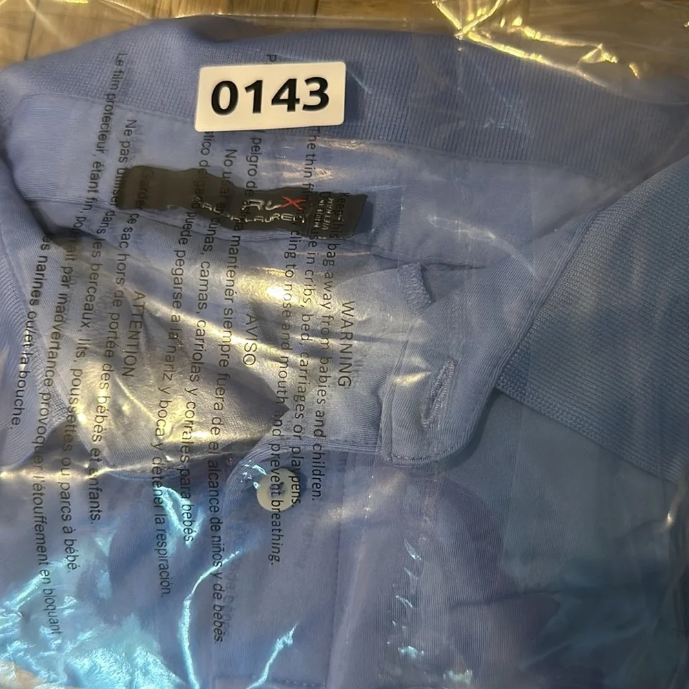 Polo Ralph Lauren RLX Golf Course Shirt‎ in Blue Size Large